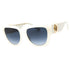 Marc Jacobs MARC 687/S 0SZJ 9O Ivory/Dark Gray Gradient Sunglasses Female One Size